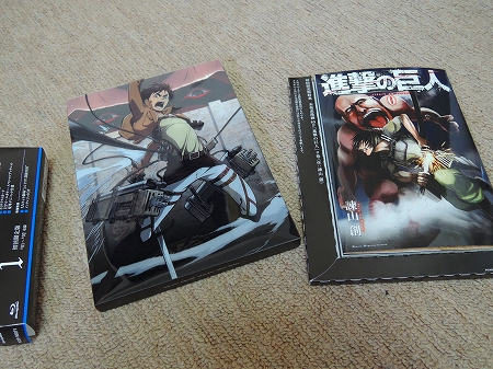 進撃の巨人 Blu Ray 0巻付きを買った 進撃の巨人 進撃の巨人 Blu Ray 0巻付きを買った 進撃の巨人